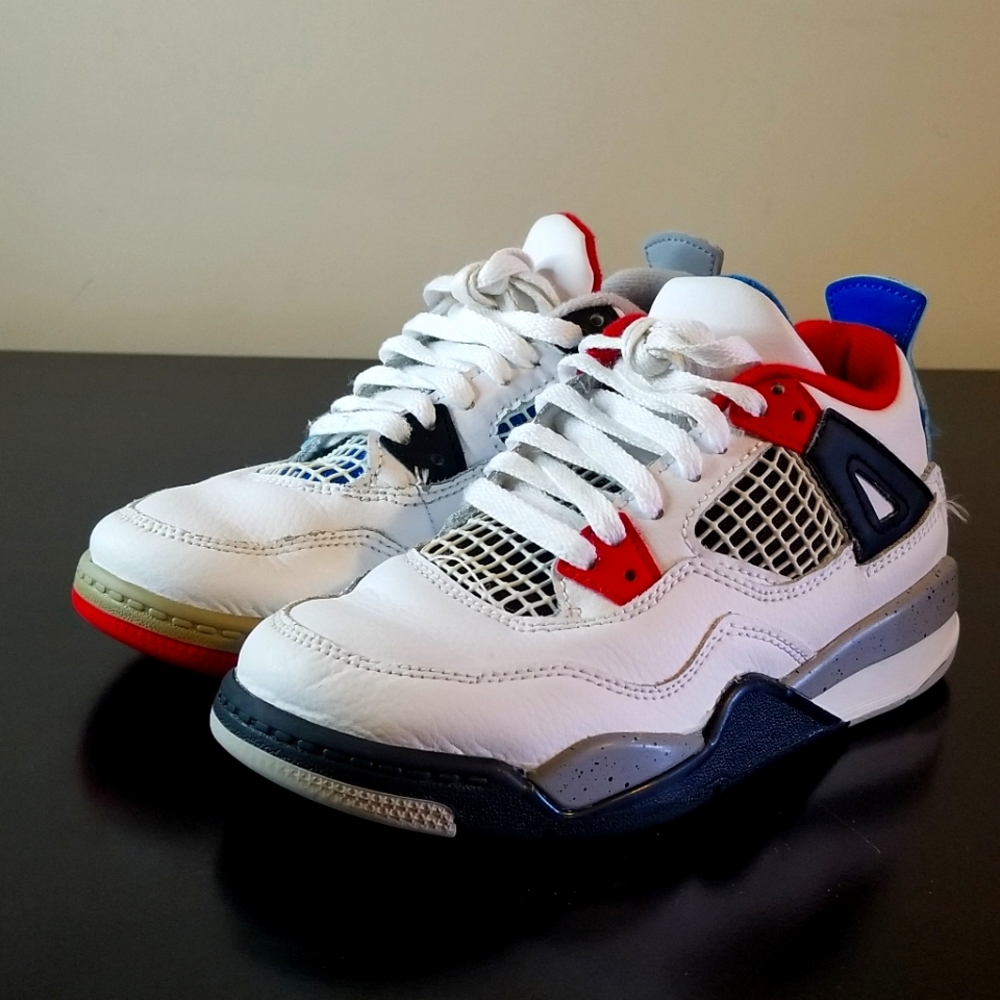 JORDAN 4 RETRO "WHAT THE" (PS)